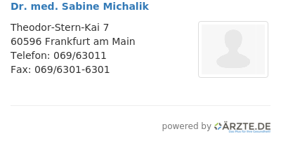 Dr med sabine michalik