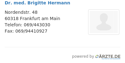 Dr med brigitte hermann