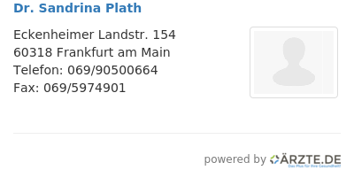 Dr sandrina plath