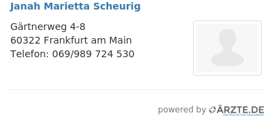 Janah marietta scheurig