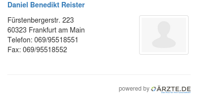 Daniel benedikt reister