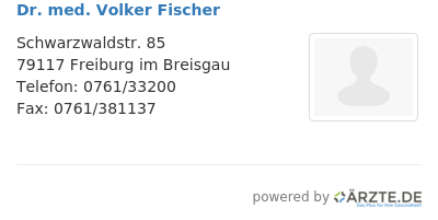 Dr med volker fischer 253761