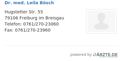 Dr med leila boesch