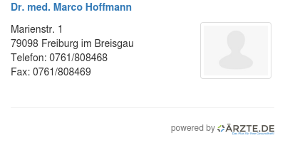 Dr med marco hoffmann 572354