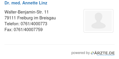 Dr med annette linz