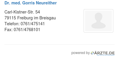 Dr med gorris neureither
