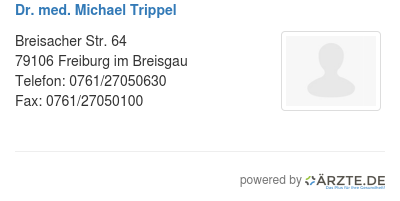 Dr med michael trippel