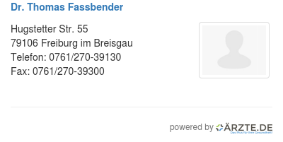 Dr thomas fassbender 500570