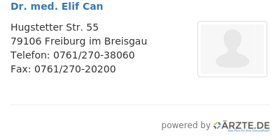 Dr med elif can