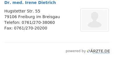 Dr med irene dietrich