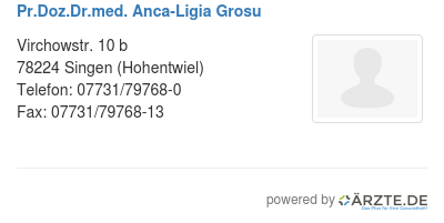 Pr doz dr med anca ligia grosu
