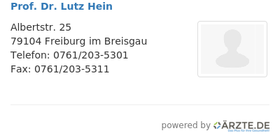Prof dr lutz hein 644737