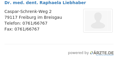 Dr med dent raphaela liebhaber