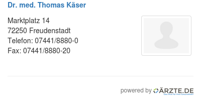 Dr med thomas kaeser