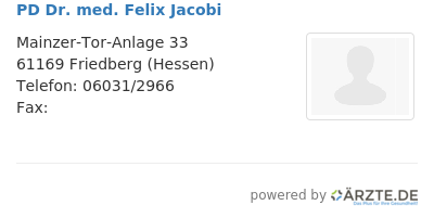 Pd dr med felix jacobi 582999