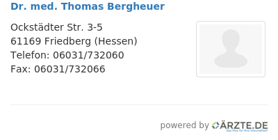 Dr med thomas bergheuer 643641