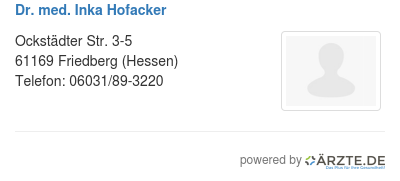 Dr med inka hofacker 515095