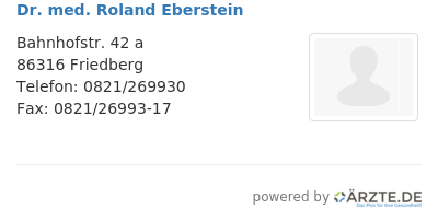 Dr med roland eberstein