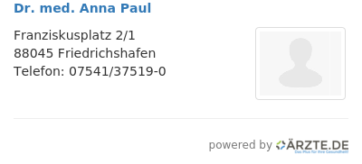 Dr med anna paul 650466