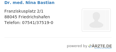 Dr med nina bastian 563924