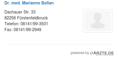 Dr med marianne bellan
