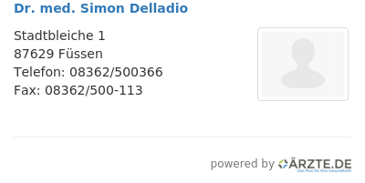 Dr med simon delladio