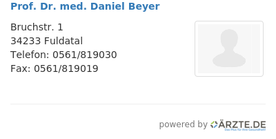 Prof dr med daniel beyer 571699