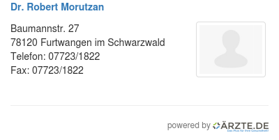 Dr robert morutzan