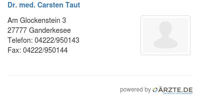 Dr med carsten taut