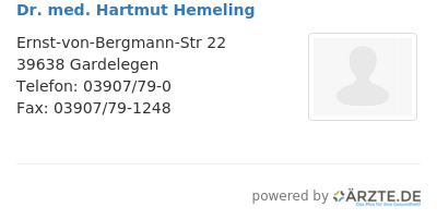 Dr med hartmut hemeling 519873