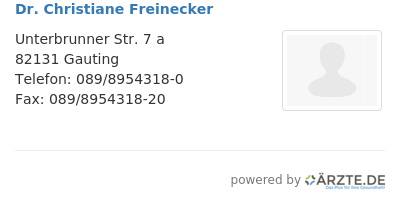 Dr christiane freinecker 556215