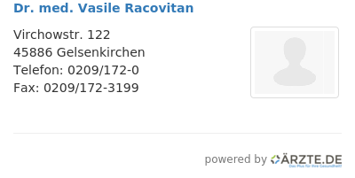 Dr med vasile racovitan