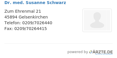 Dr med susanne schwarz 597162