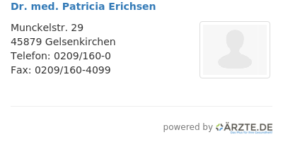 Dr med patricia erichsen 586481