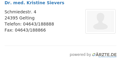 Dr med kristine sievers