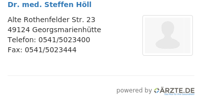 Dr med steffen hoell 665835