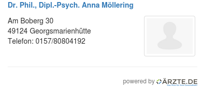 Dr phil dipl psych anna moellering