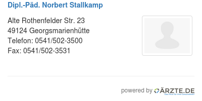 Dipl paed norbert stallkamp