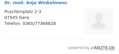 Dr med anja winkelmann