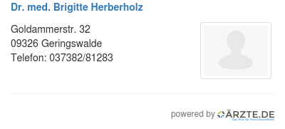 Dr med brigitte herberholz