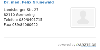 Dr med felix gruenewald
