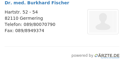 Dr med burkhard fischer 542493
