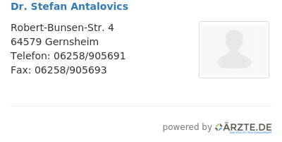 Dr stefan antalovics