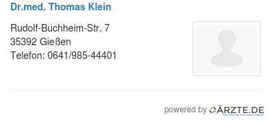 Dr med thomas klein f51418dc a748 4bf0 9ab7 5d7099138f91