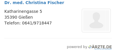 Dr med christina fischer 658393