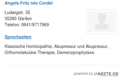 Angela fritz nee cordel