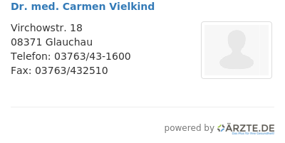 Dr med carmen vielkind