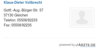 Klaus dieter vollbrecht