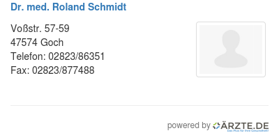 Dr med roland schmidt 253498