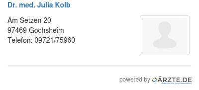 Dr med julia kolb 586043